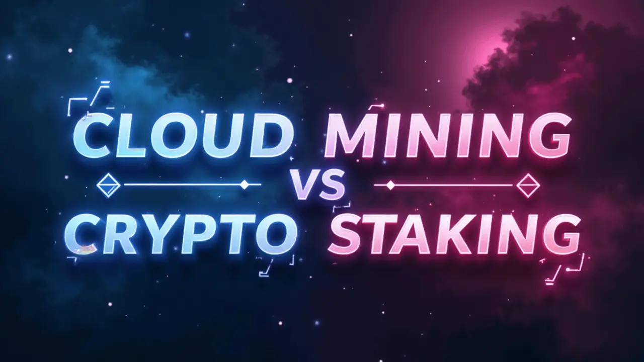 cloud mining vs crypto staking in 2025