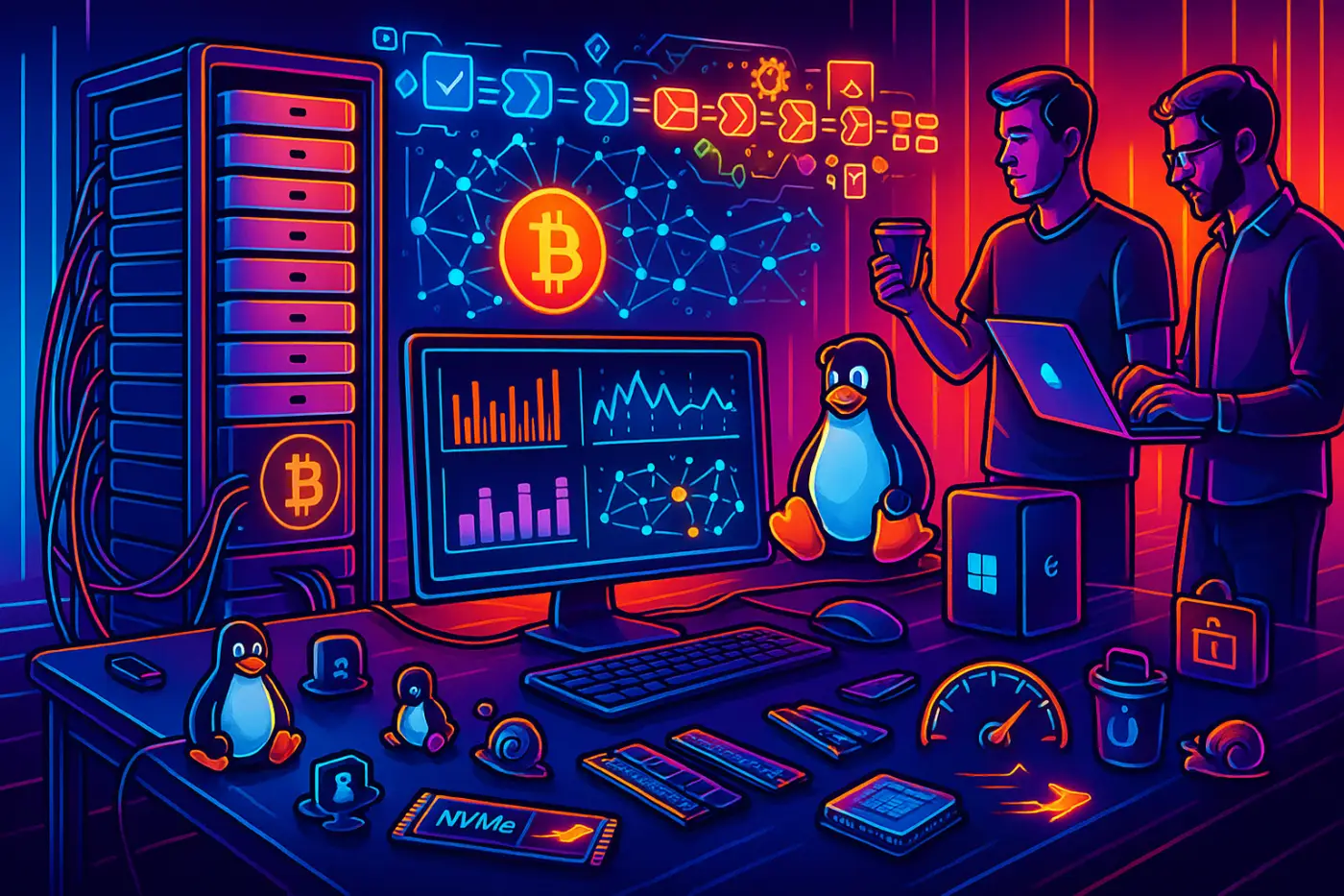 optimizing a bitcoin node