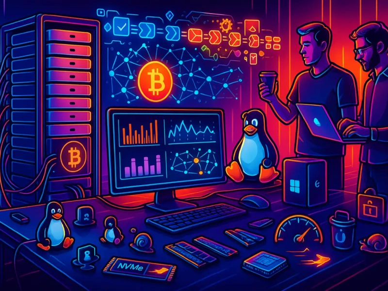 optimizing a bitcoin node